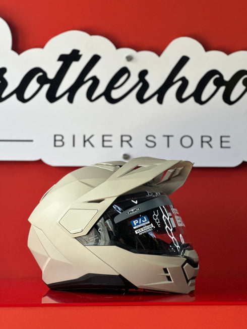 CASCO I80 SOLIDO BEIGE MATE HJC